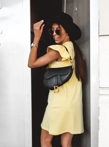 Sukienka Cora - żółta 