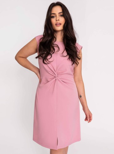 Rosalie - sukienka - pudrowy róż - UWAGA rozmiarówka zaniżona