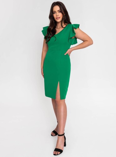 Savita - sukienka - zielona - UWAGA rozmiarówka zaniżona