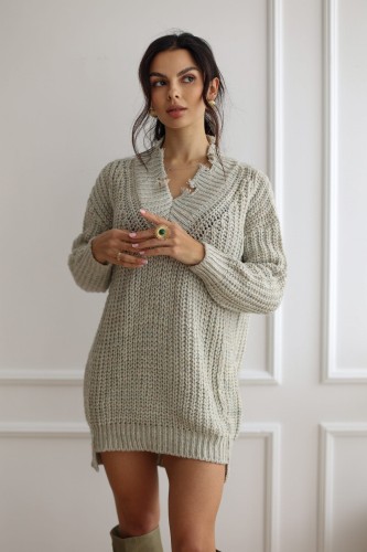 SUKIENKA DZIANINOWA NOEMI MIĘTOWA ONE SIZE