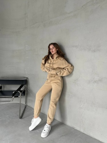 Komplet dresowy Life Beżowy