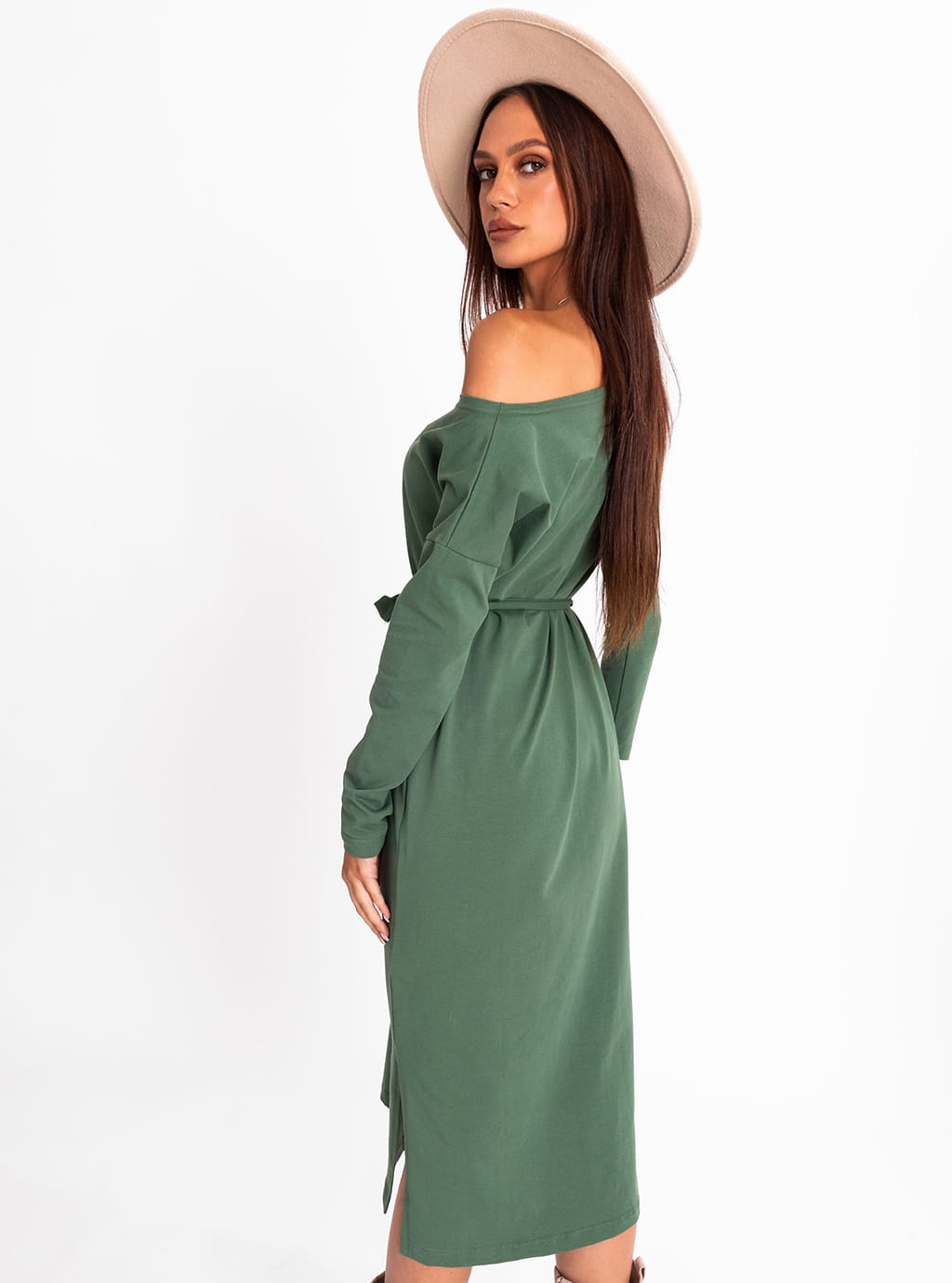 Sukienka Beti - khaki 13
