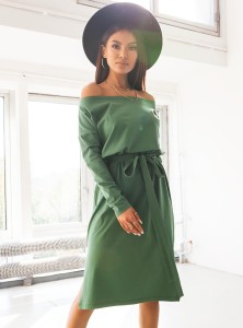 Sukienka Beti - khaki