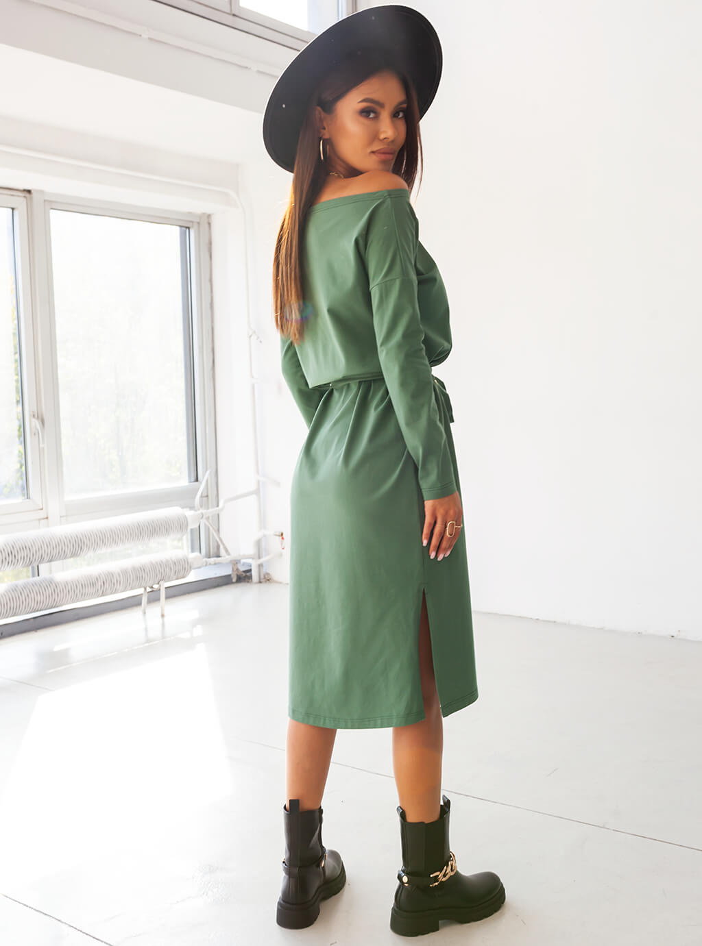 Sukienka Beti - khaki 18