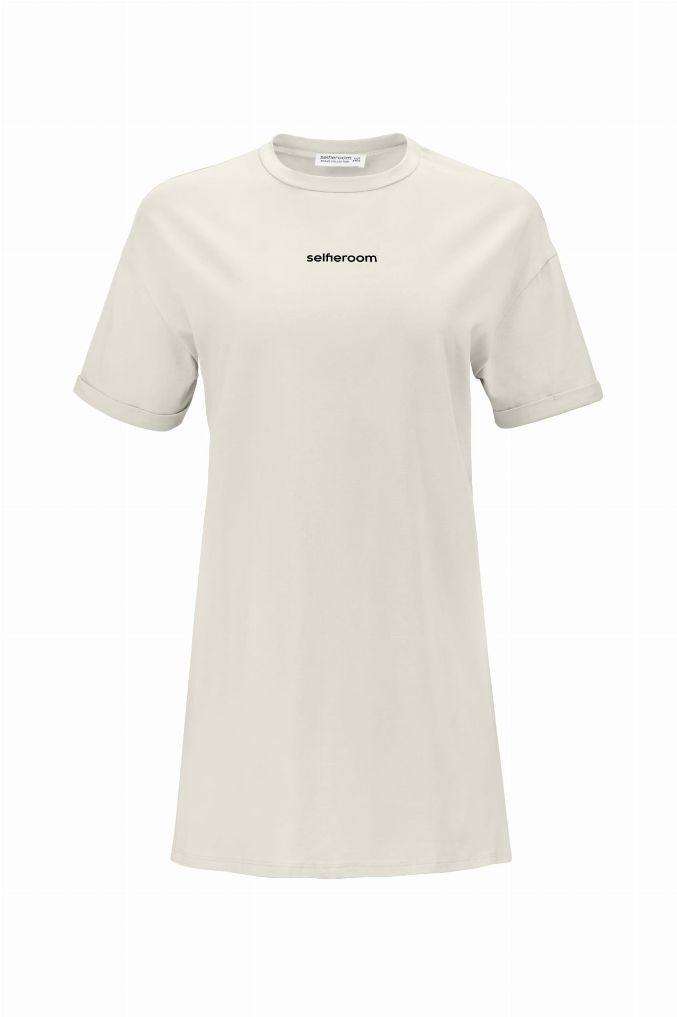 Laude- oversize’owy t-shirt z nadrukiem- biały 15