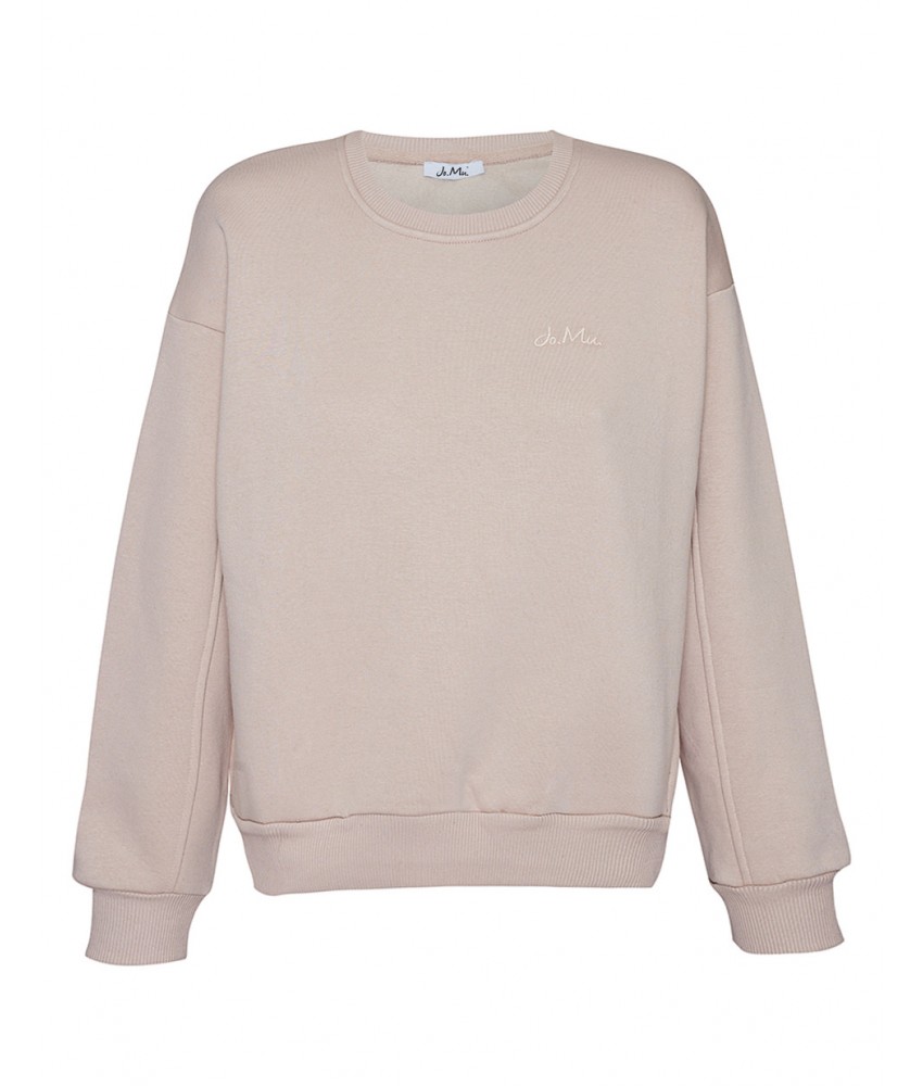 Bluza Classic z kieszeniami bez kaptura kolor beżowy 5