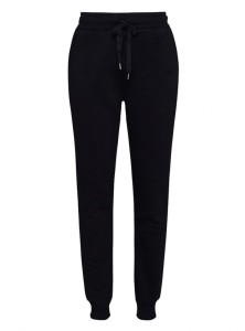 Spodnie dresowe Lea ze ściągaczem kolor czarny