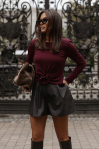 Bluzka ROSIE - Bordo
