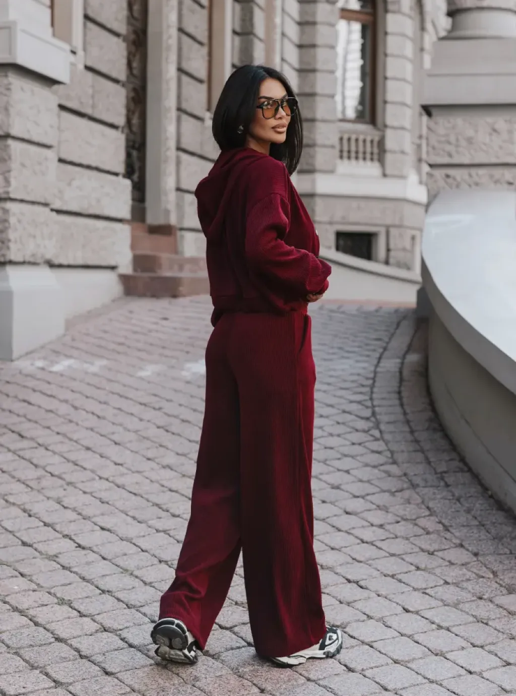 Komplet BROOKLYN - Bordo 3