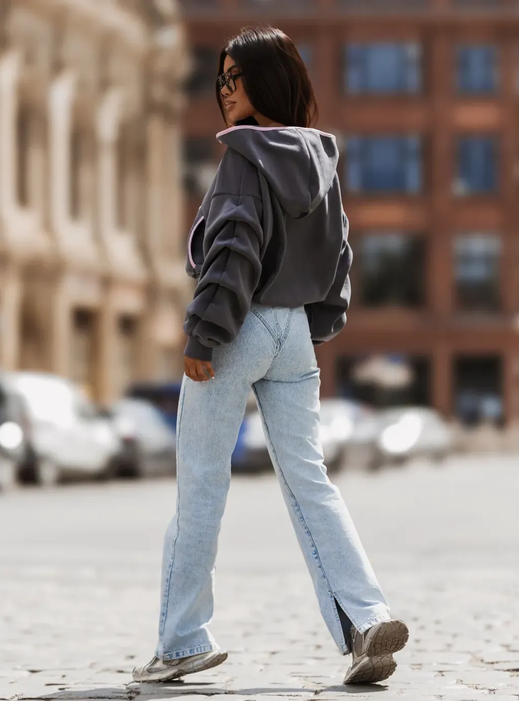 Bluza polarowa SNUG - Grafit 4