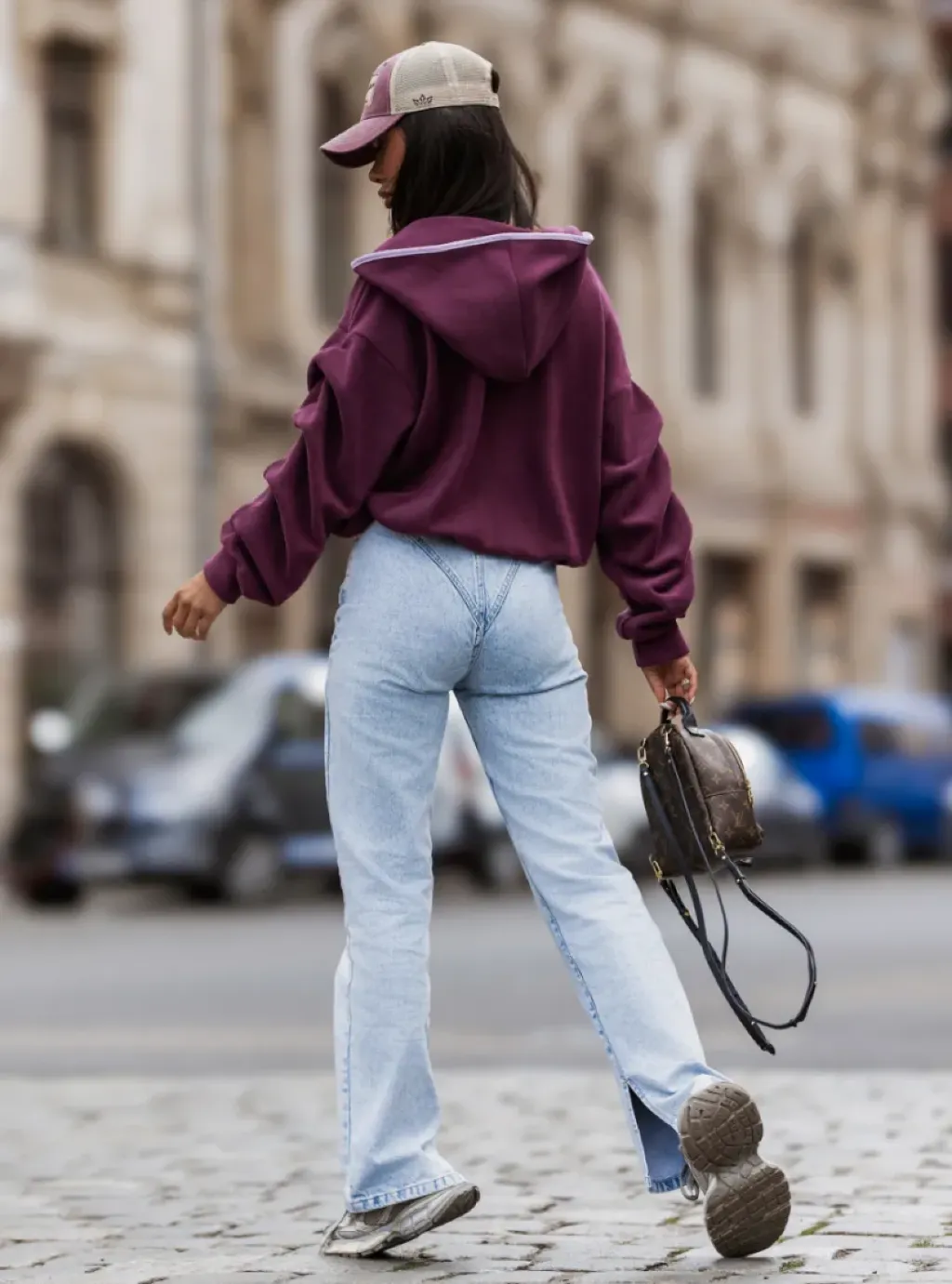 Bluza polarowa SNUG - Śliwka 4