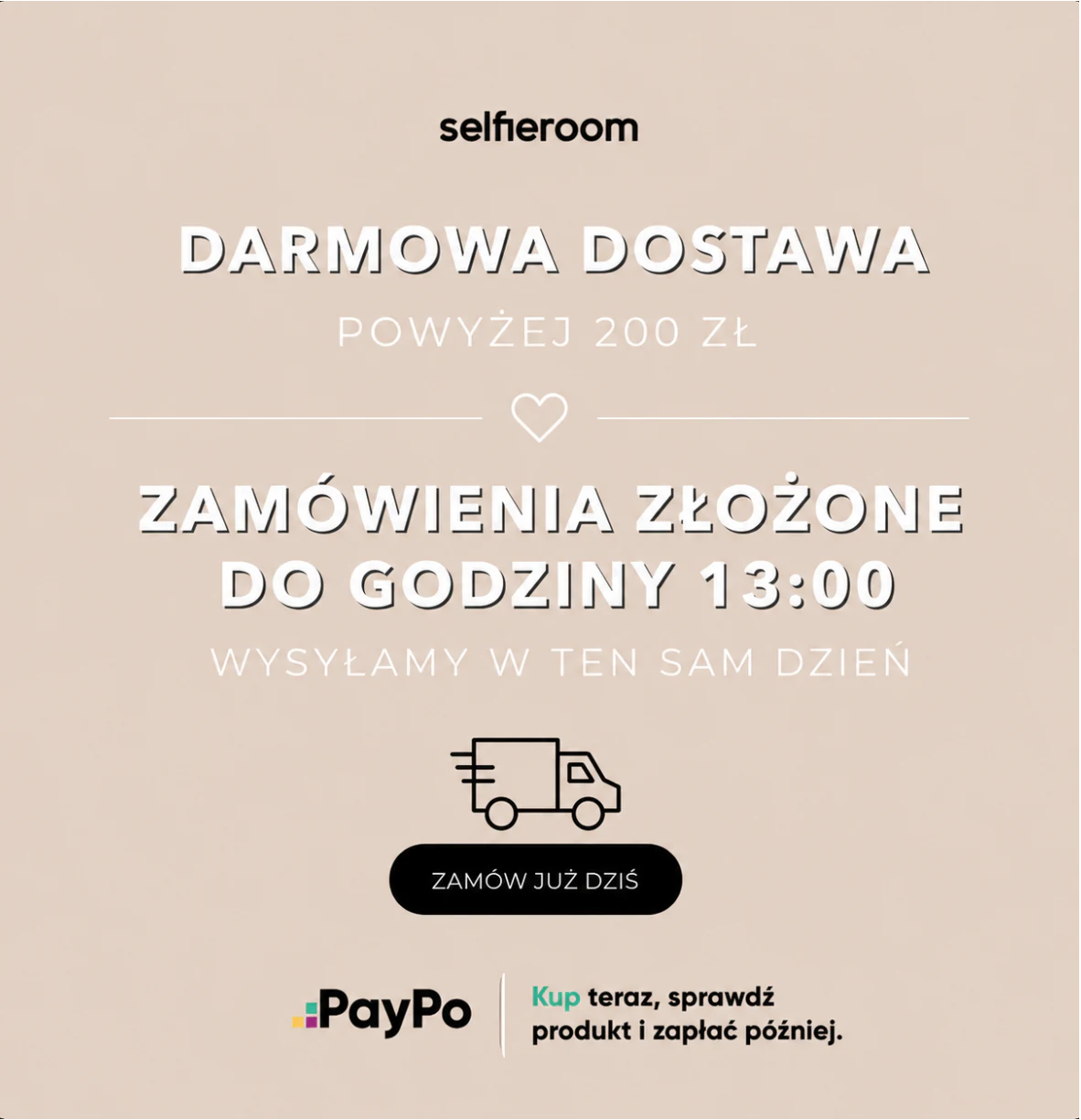 Nowości Selfieroom