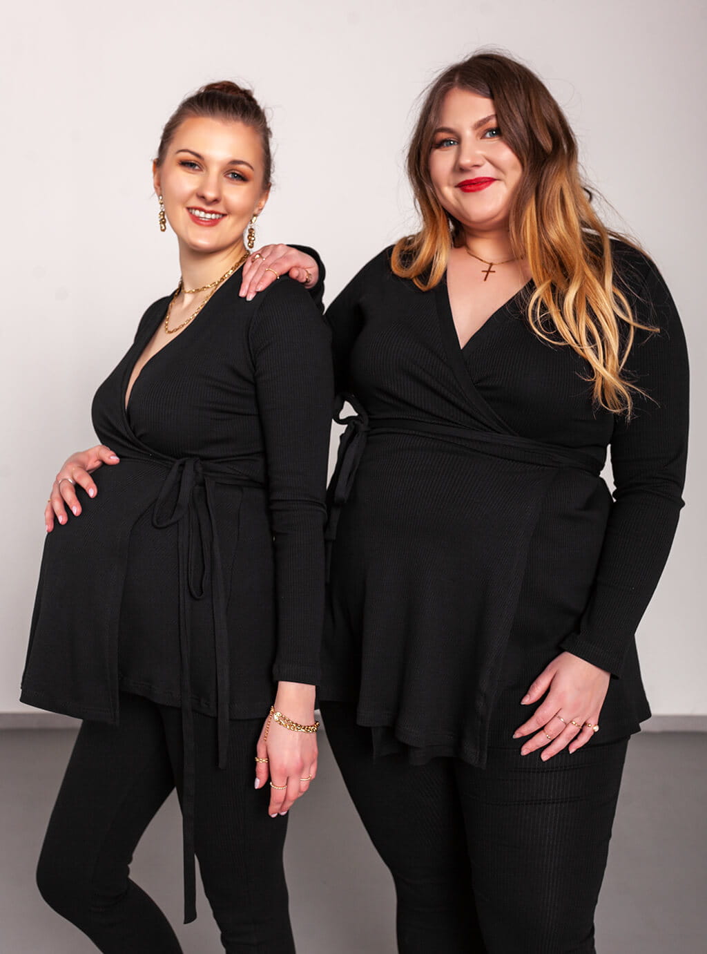 Tunika Ella Long - czarna 2