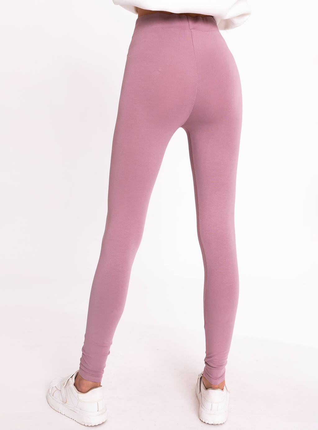 Anteia- dopasowane legginsy z nadrukiem- lila 6