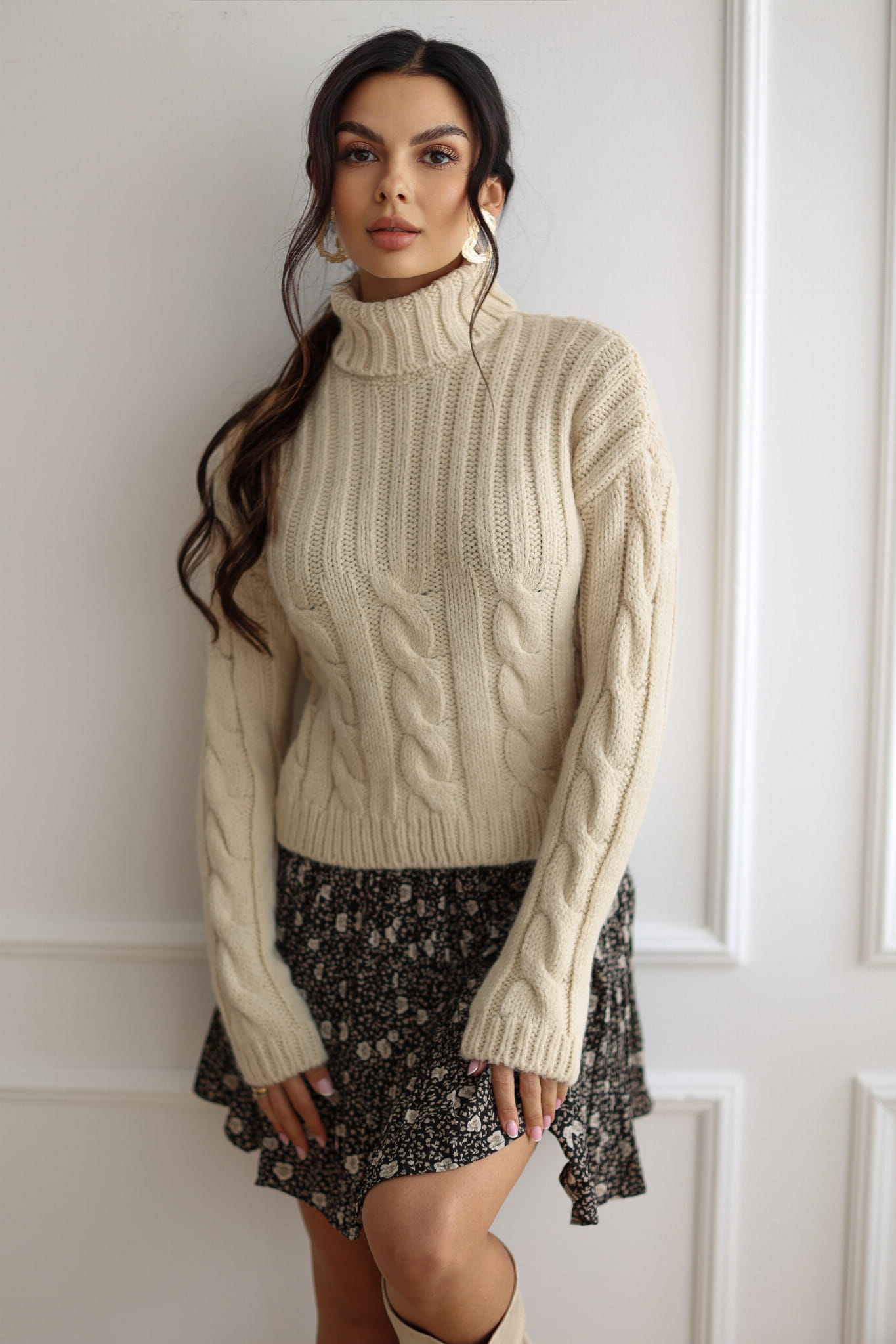 GOLF DAILA BEŻOWY ONE SIZE