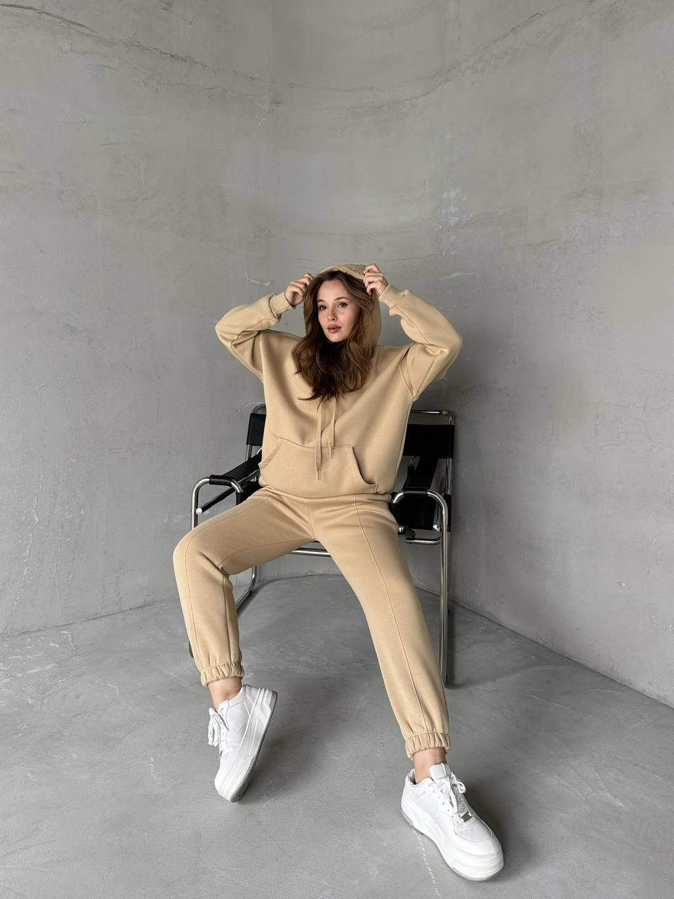 Komplet dresowy Life Beżowy 2