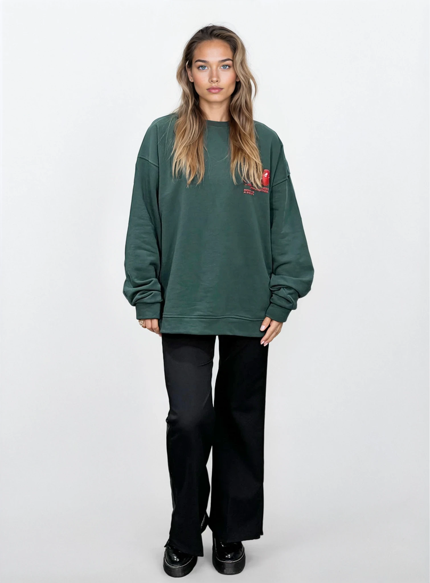 BLUZA CIAO MILANO CHERRY ZIELONA ONE SIZE 9