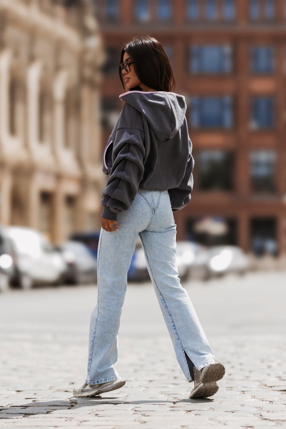 Bluza polarowa SNUG - Grafit 3
