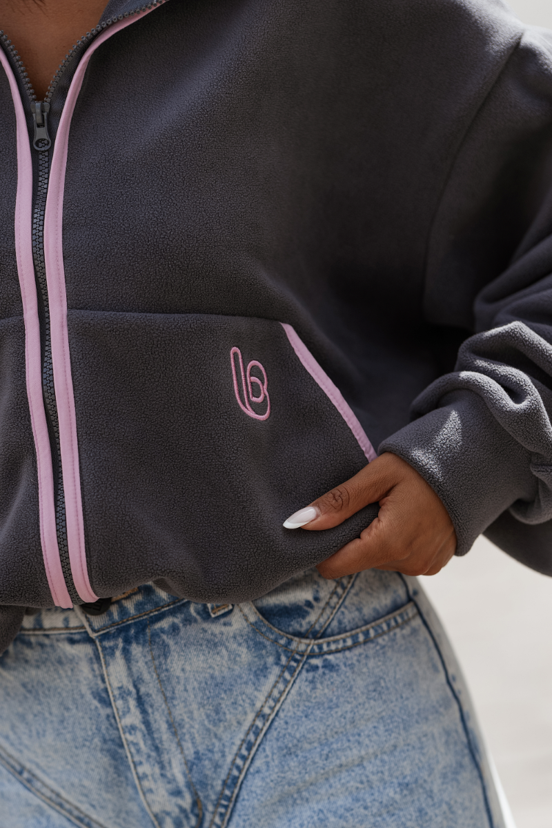 Bluza polarowa SNUG - Grafit 4