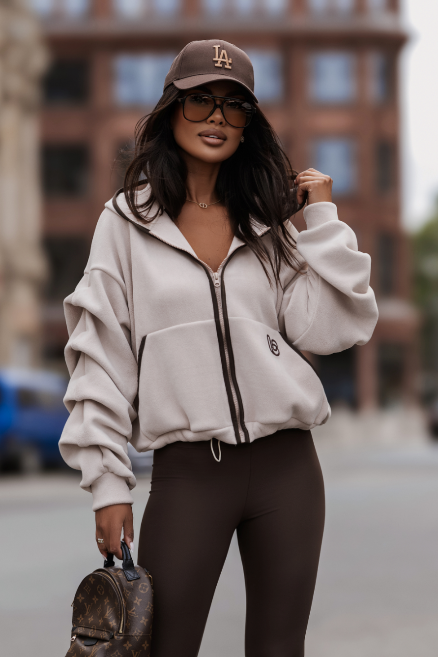 Bluza polarowa SNUG - Beż 6